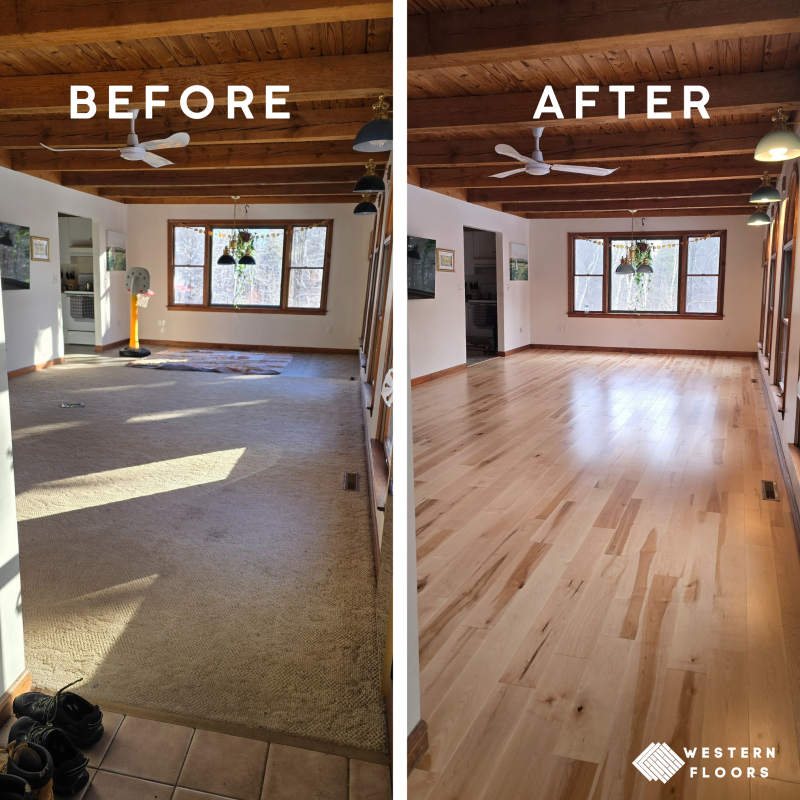 Transform Your Home: Carpet to Hardwood Flooring Upgrade in Western Massachusetts