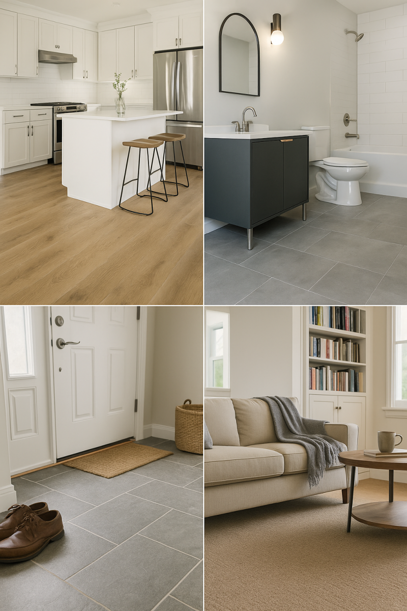Best Flooring for Every Room by Western Floors Inc.