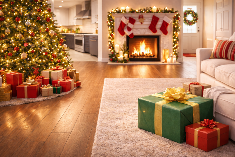 Christmas Ready Homes with New Flooring in Western Massachusetts