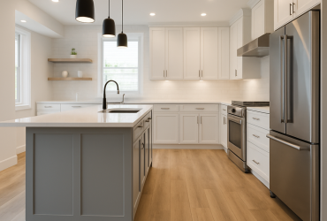 How a Simple Flooring Upgrade Transformed a Western Massachusetts Kitchen