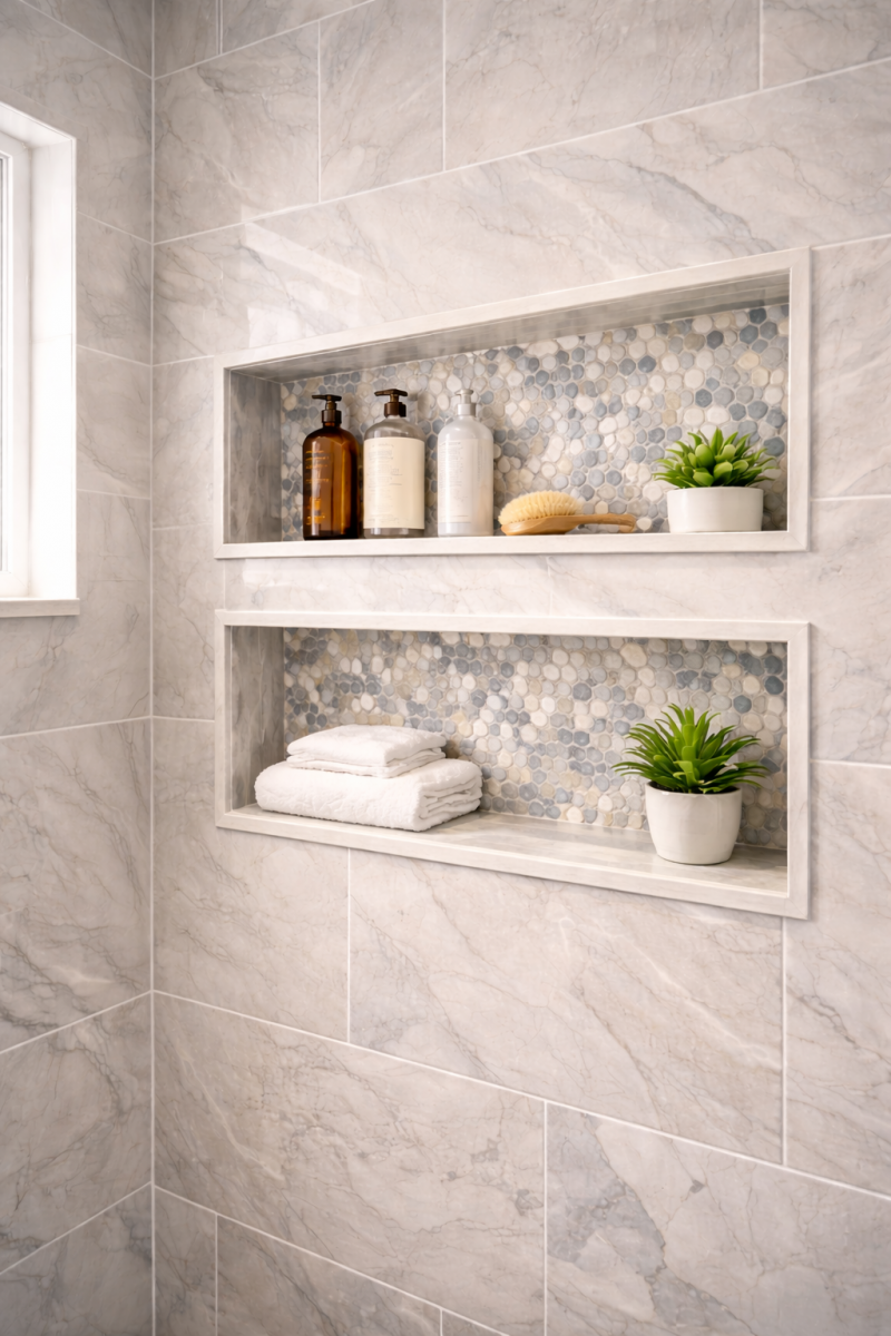 Why Shower Niches Are a Smart Upgrade for Western Massachusetts Bathrooms