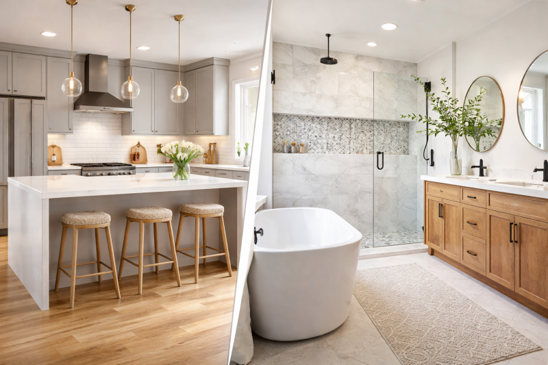 Kitchen and Bathroom Remodeling Trends in Western MA
